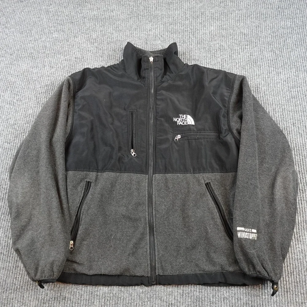 North Face Summit Series Windstopper Jacket Mens Large Gray Fleece Liner